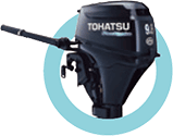 トーハツ9.8馬力セット,TOHATSU 9.8PS