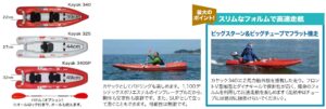 JOYCRAFT KAYAK　特徴