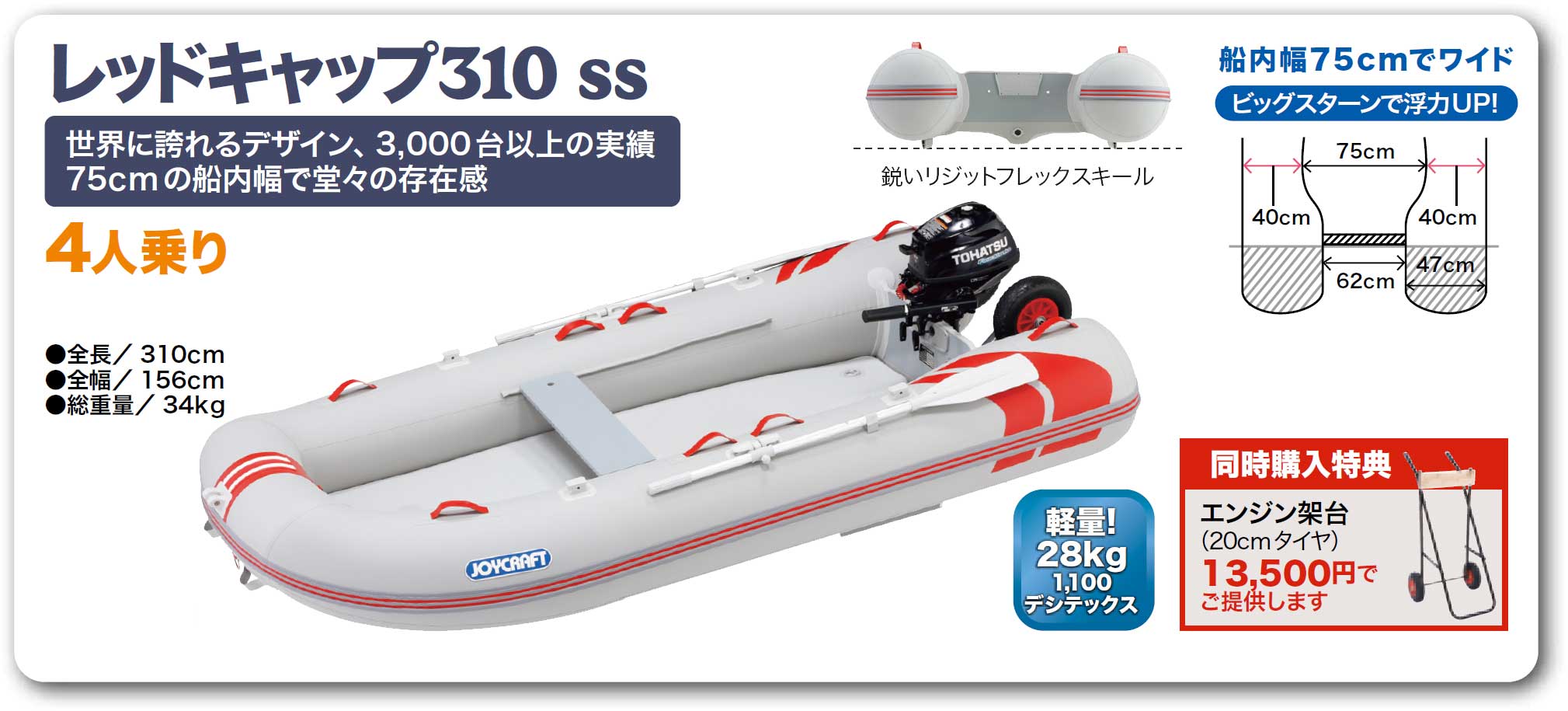 JOYCRAFT REDCAP レッドキャップ JRC-315 SSセット