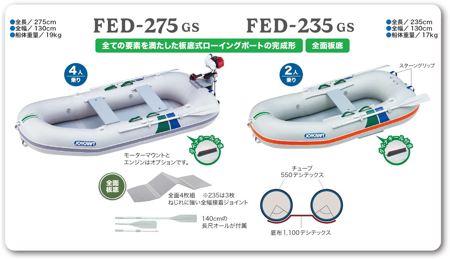 JOYCRAFT FED-275 FED-235 GSセット