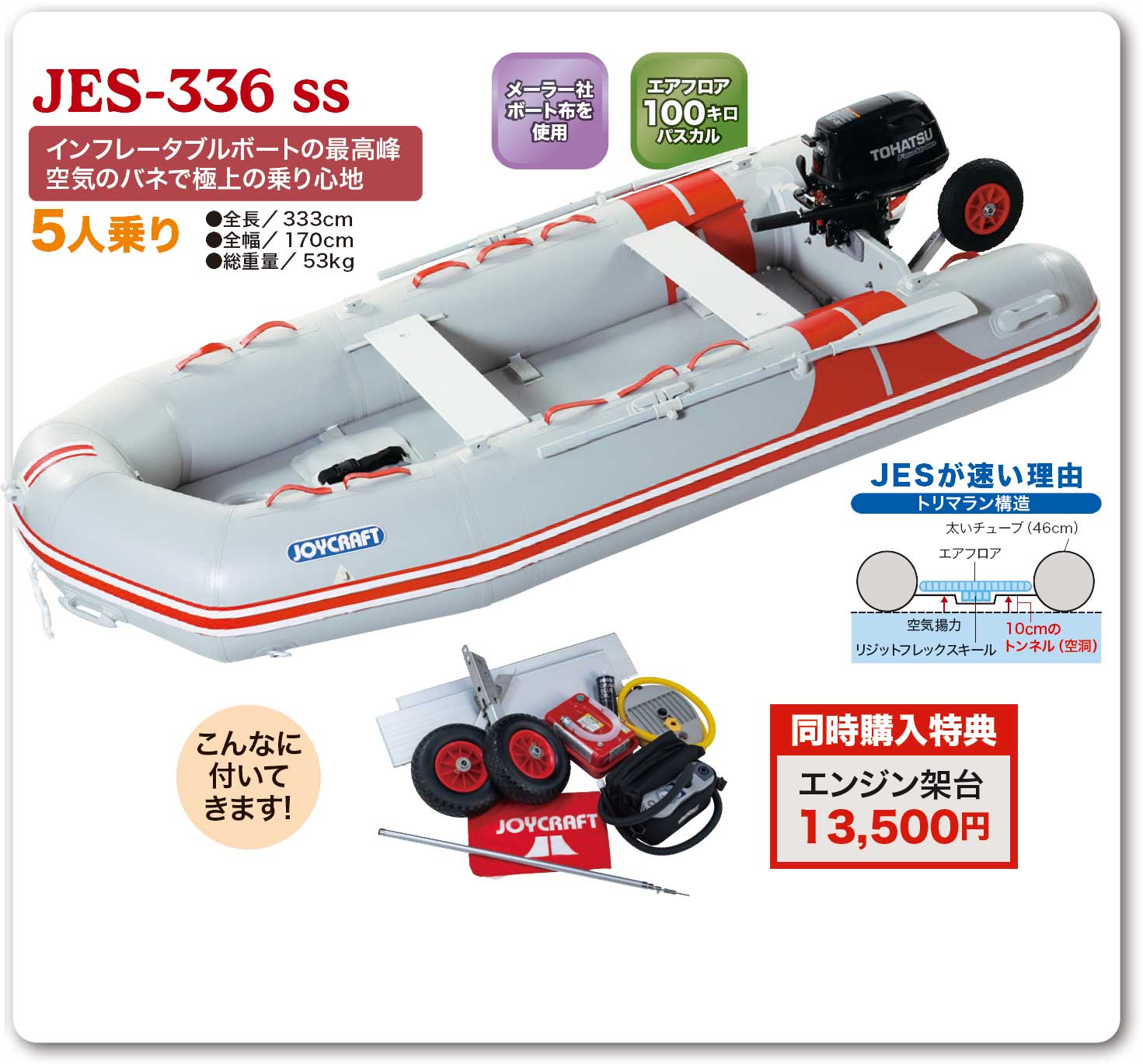 JOYCRAFT Premium Sports JES-336 SSセット