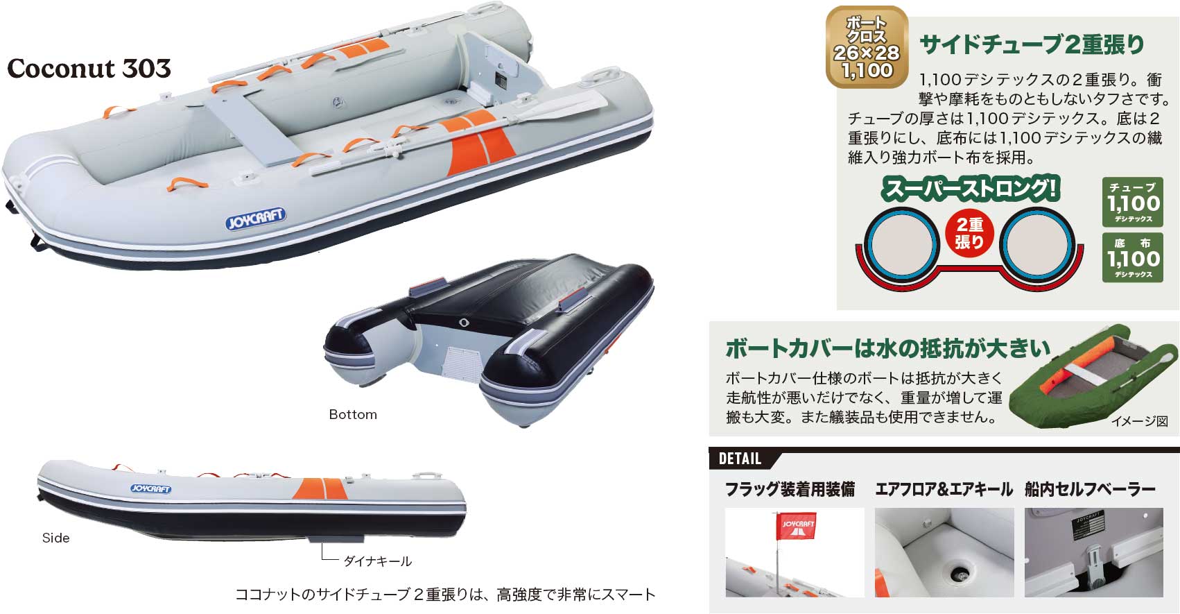 JOYCRAFT Coconut(JEL)特徴