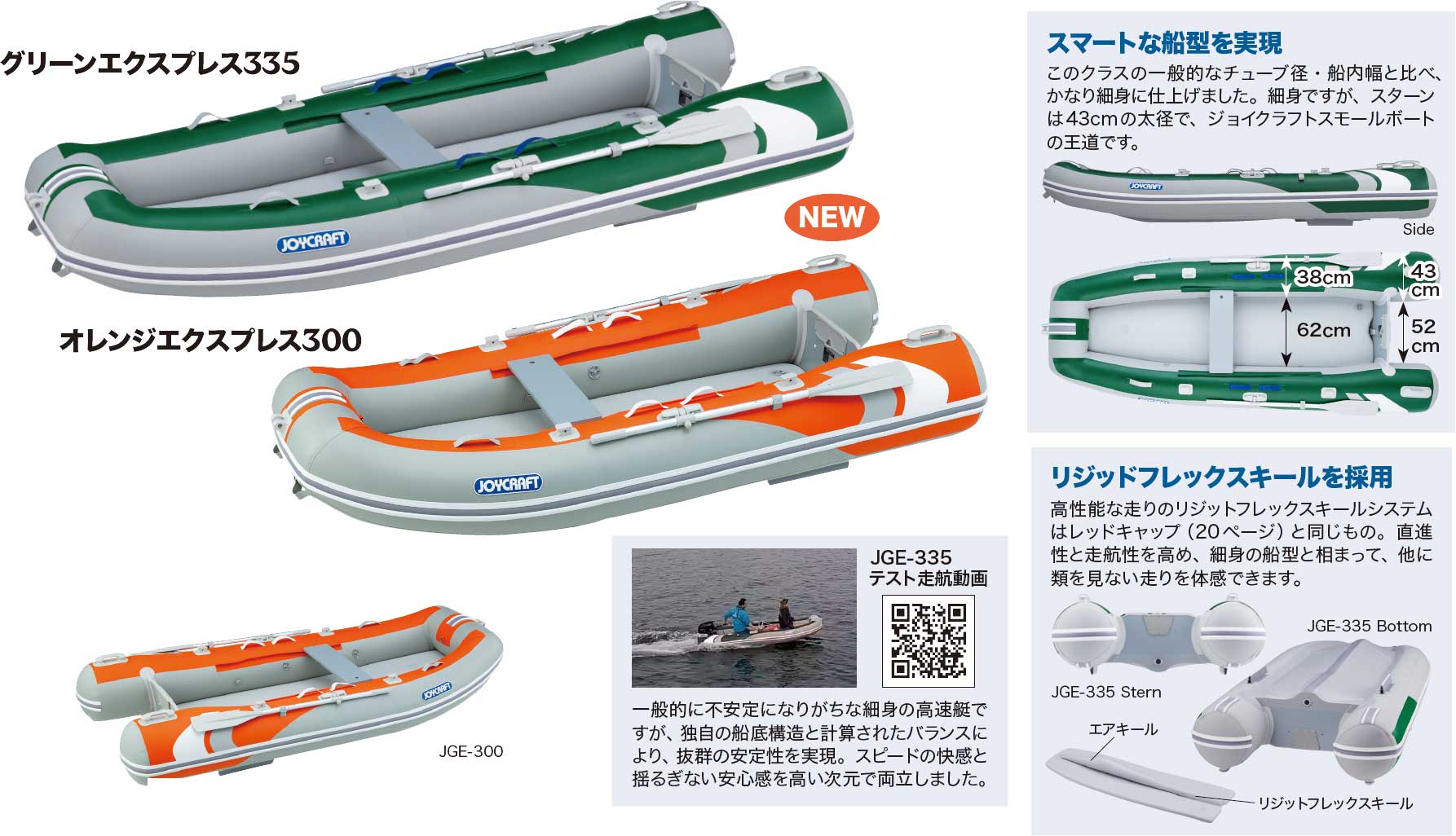 JOYCRAFT Express(JGE)特徴