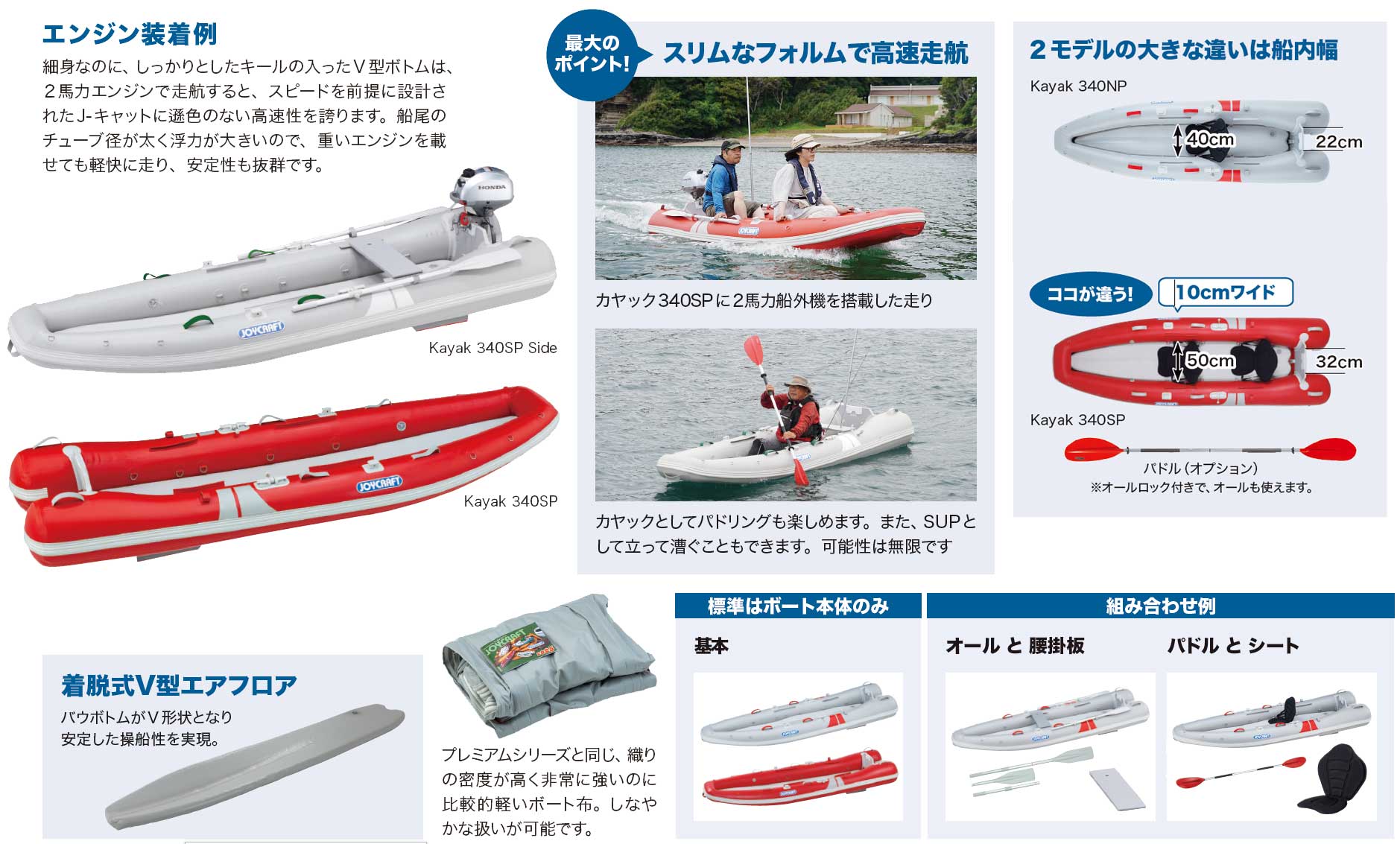 Motor Kayak モーターカヤック | JOYCRAFT WEB SHOP Produced by Dics