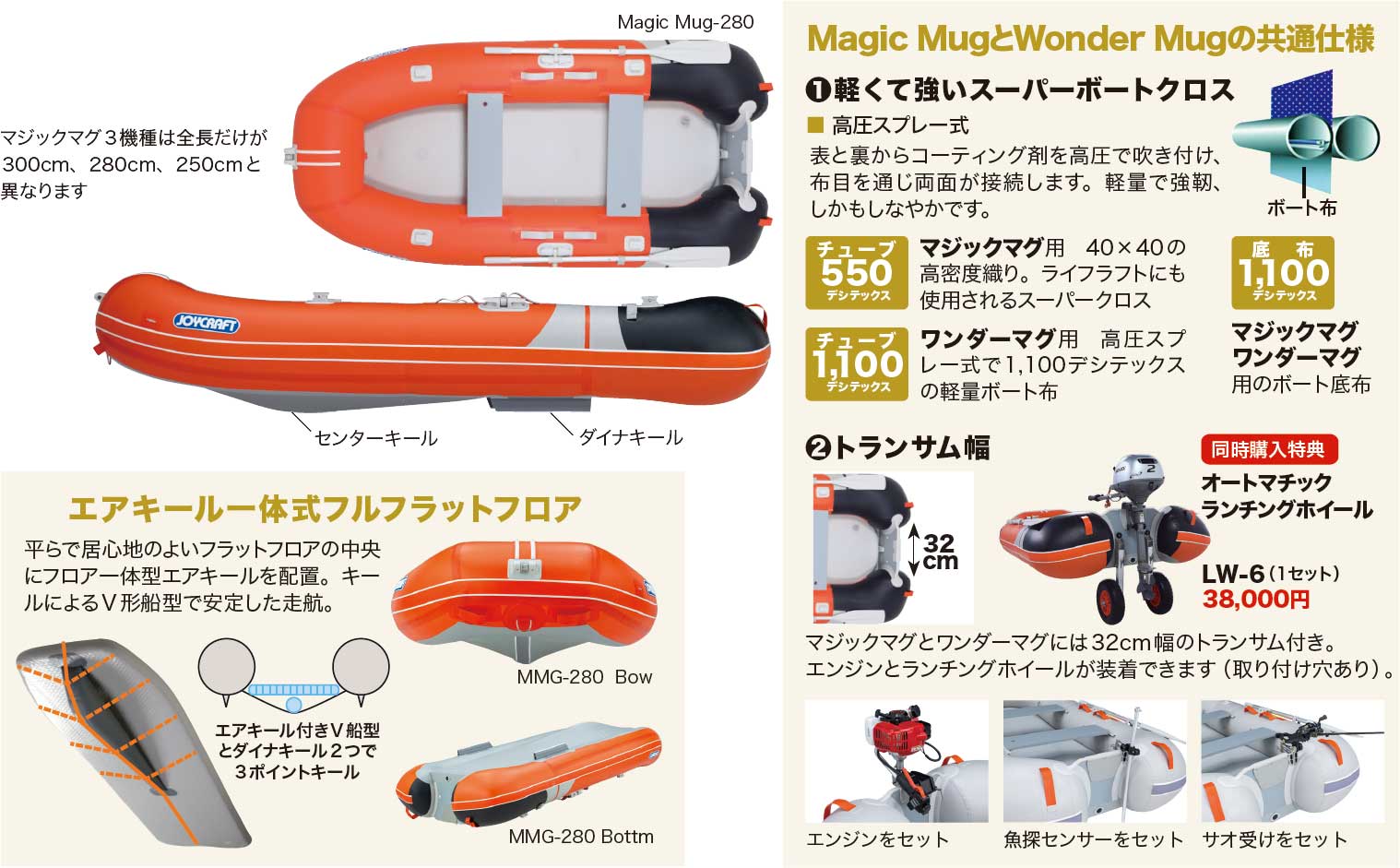 JOYCRAFT Rowing Power Boat Magic Mug マジックマグ MMG 特徴
