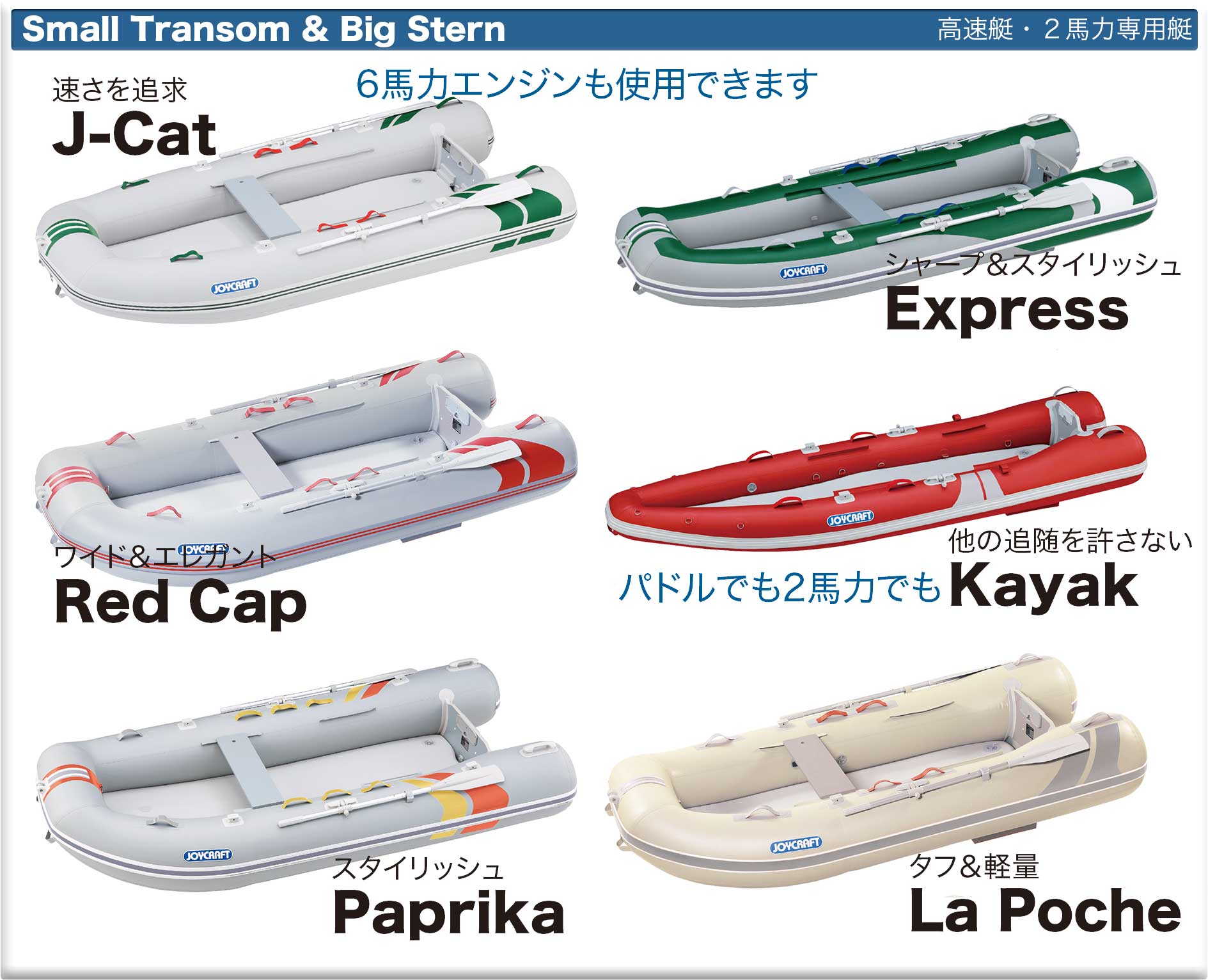 JOYCRAFT Small-Transom J-Cat Express Red Cap Kayak Paprika La Poche